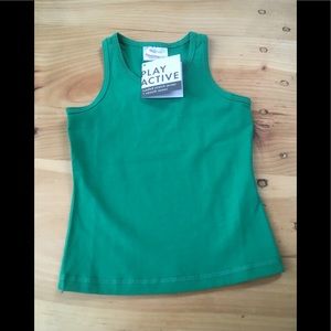 NEW Hanna Andersson Play Active Green Tank 100